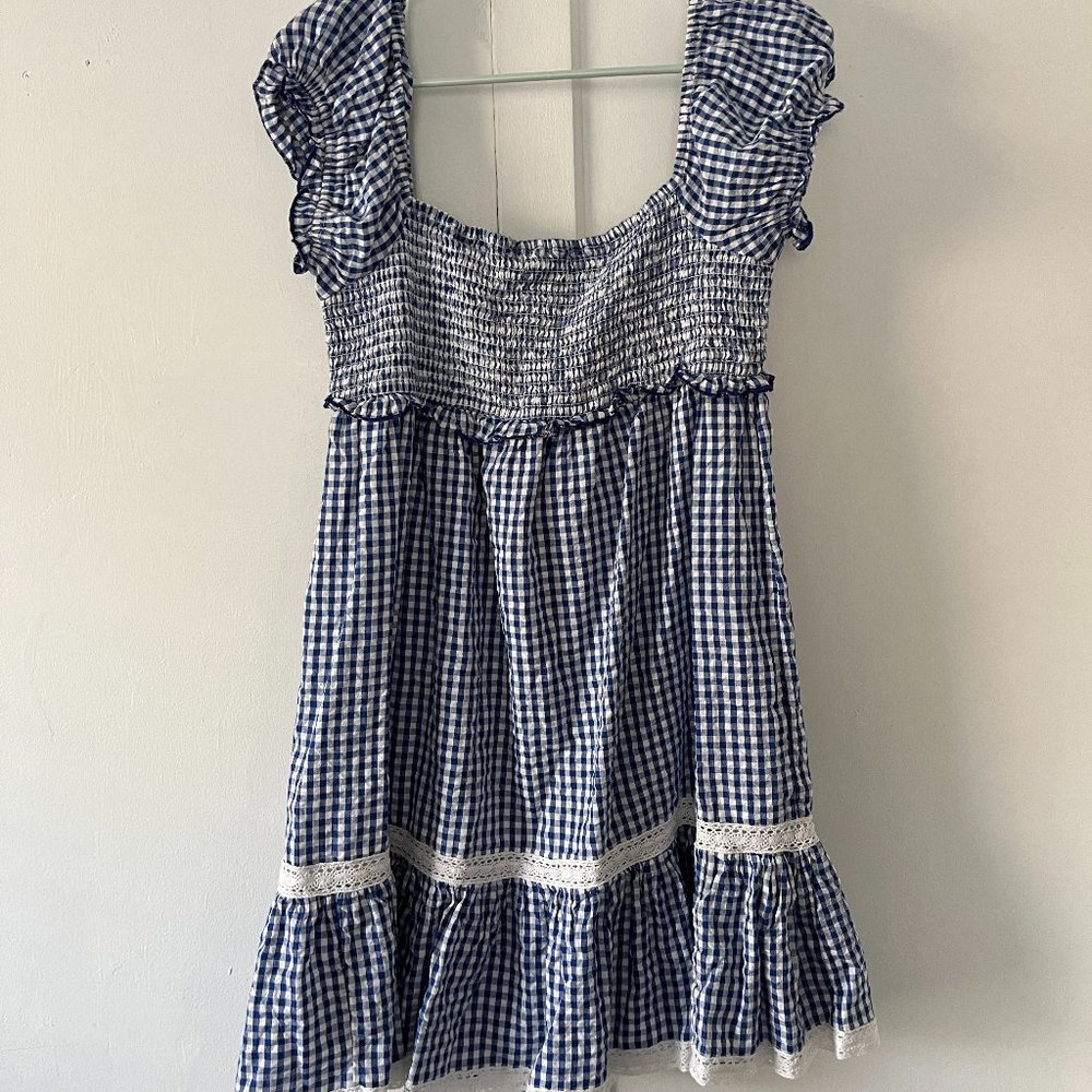 Urban Outfitters Gingham Mini Dress